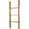 Ekena Millwork 19"W x 48"H x 3 1/2"D Vintage Farmhouse 3 Rung Ladder, Barnwood Decor Collection, Weathered Brown DECR019X048X04LDRBR - alternate 5